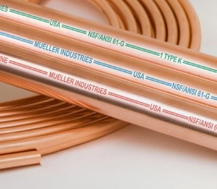 Mueller Copper Pipe