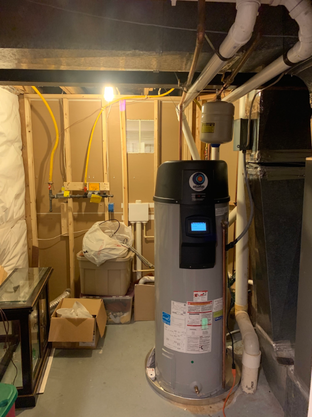 New Gas Service and Water Heater